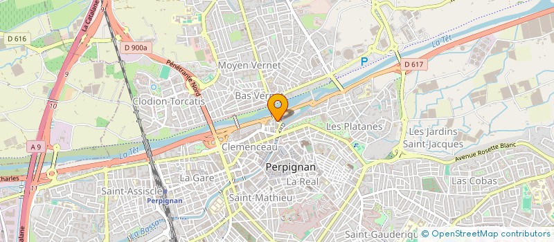 localisation de l'entreprise HINAO  PERPIGNAN