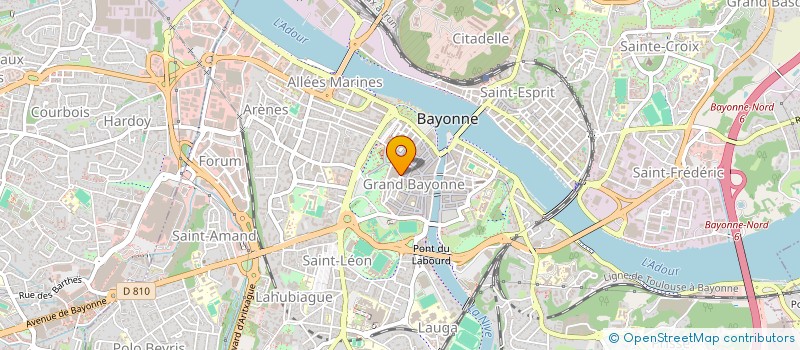 localisation de l'entreprise HINCAPIE RENOVATION à BAYONNE
