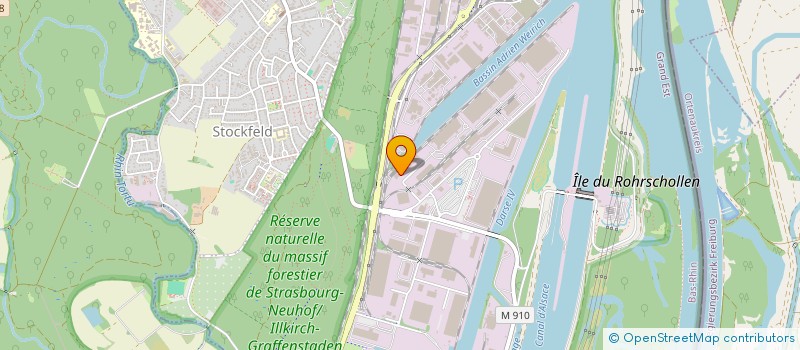localisation de l'entreprise HINDELANG FRANCE à STRASBOURG