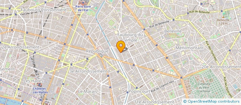 localisation de l'entreprise HINDERER MUHLICH FRANCE à PARIS