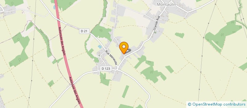 localisation de l'entreprise HINGANT à MONTAULIN