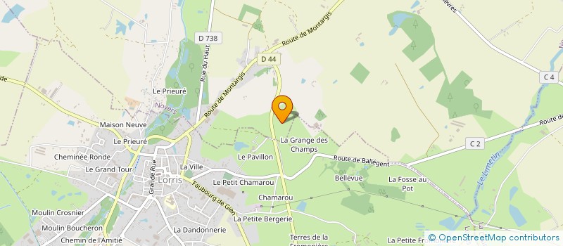 localisation de l'entreprise HINGER - LETRAUBLON INDIVISION à LORRIS