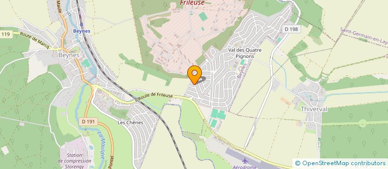 localisation de l'entreprise HINGRE-LILLE  BEYNES