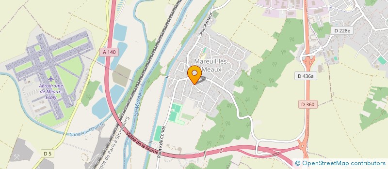 localisation de l'entreprise HINIMO 13 SCI à MAREUIL-LES-MEAUX