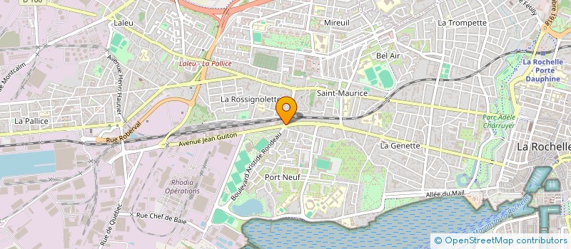 localisation de l'entreprise HINOT-LEZEAU  LA ROCHELLE