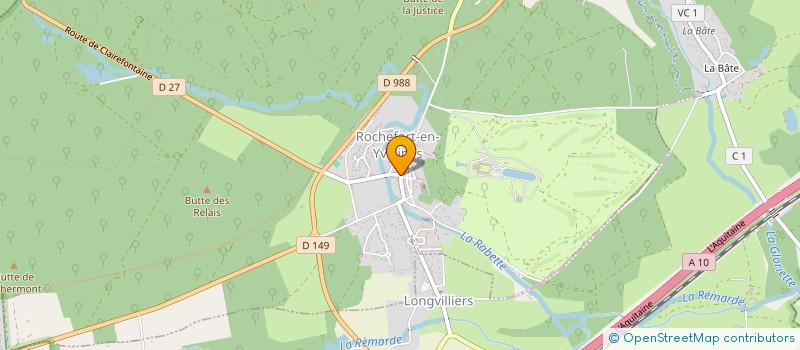 localisation de l'entreprise HINQ  ROCHEFORT-EN-YVELINES