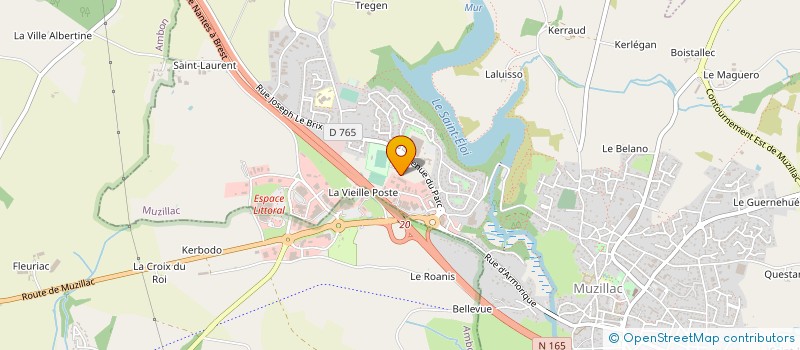 localisation de l'entreprise HINZAL IMMOBILIER  MUZILLAC