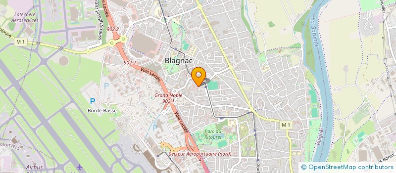 localisation de l'entreprise HINZELIN IMMOBILIER INVESTISSEMENT  BLAGNAC