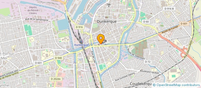 localisation de l'entreprise HIO à DUNKERQUE