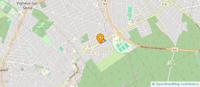 localisation de l'entreprise HIO FAMILLE à VIGNEUX-SUR-SEINE