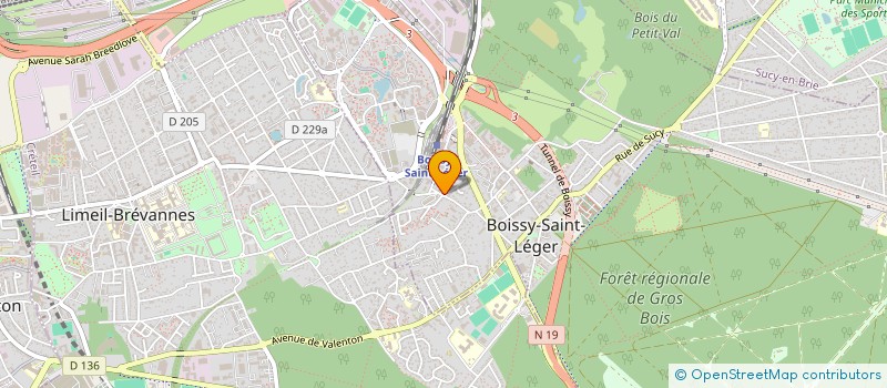 localisation de l'entreprise HIOL TRANSPORT à BOISSY-SAINT-LEGER