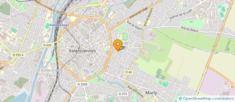 localisation de l'entreprise HIOLLE  VALENCIENNES