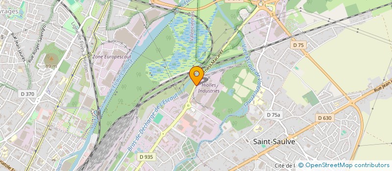 localisation de l'entreprise HIOLLE DEVELOPPEMENT à VALENCIENNES