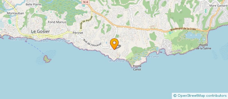 localisation de l'entreprise HIOP LOCATIONS  LE GOSIER