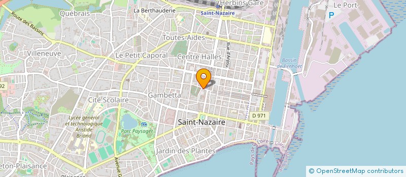 localisation de l'entreprise HIOURCHIC  SAINT-NAZAIRE