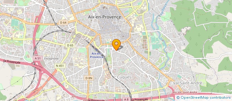 localisation de l'entreprise HIP DOT MEDIA à AIX-EN-PROVENCE