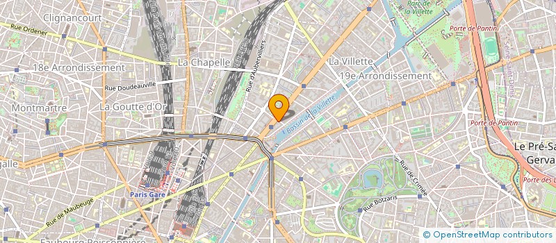 localisation de l'entreprise HIP-HOP 4 LIFE  PARIS