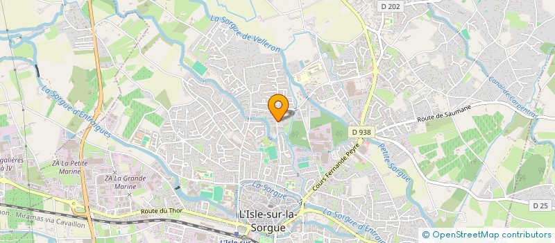 localisation de l'entreprise HIP HOP FESTIVAL ISLE SUR LA SORGUE à L'ISLE-SUR-LA-SORGUE