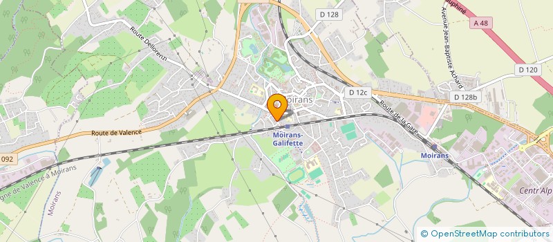 localisation de l'entreprise HIP HOP KONCEPT  MOIRANS