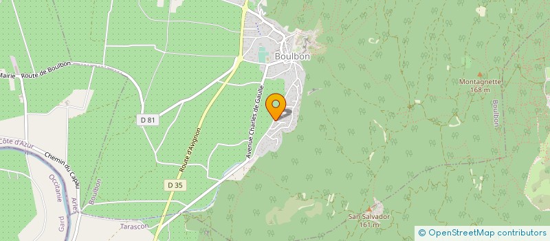 localisation de l'entreprise HIP HOP RURAL  BOULBON