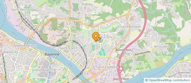 localisation de l'entreprise HIP.HOP SGARFACE à BAYONNE