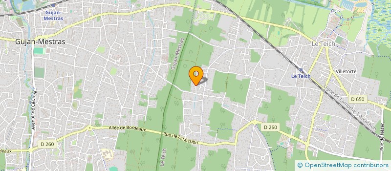 localisation de l'entreprise HIPINVEST  LE TEICH