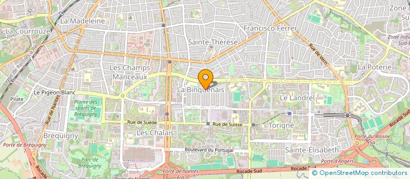 localisation de l'entreprise HIPOLENN  RENNES