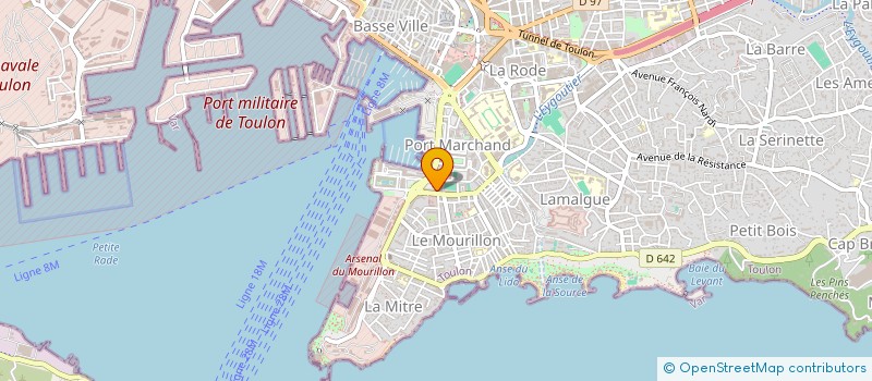 localisation de l'entreprise HIPOS 1 à TOULON