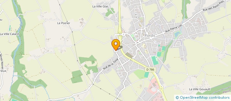 localisation de l'entreprise HIPPIE HIPPIE CHIC  PORDIC