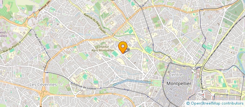 localisation de l'entreprise HIPPIE LAND  MONTPELLIER