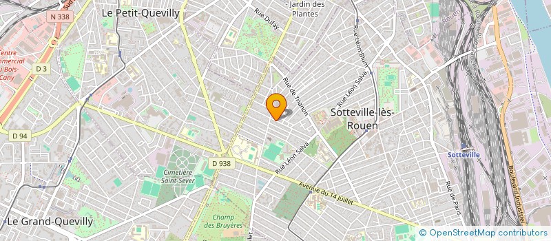 localisation de l'entreprise HIPPO  SOTTEVILLE-LES-ROUEN