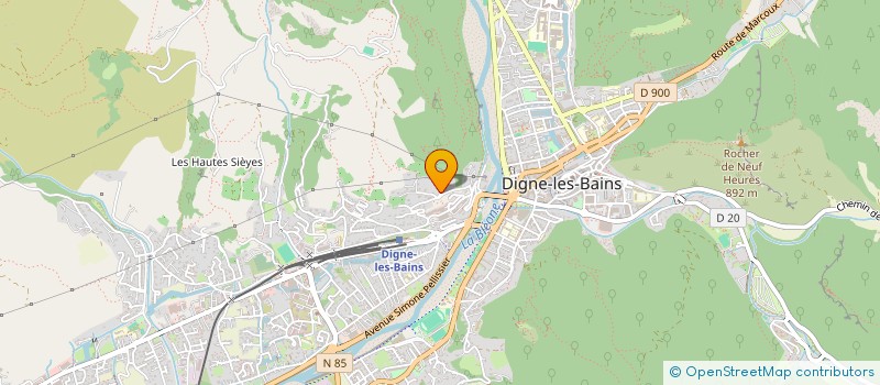 localisation de l'entreprise HIPPO BIKE ORGANISATION à DIGNE-LES-BAINS