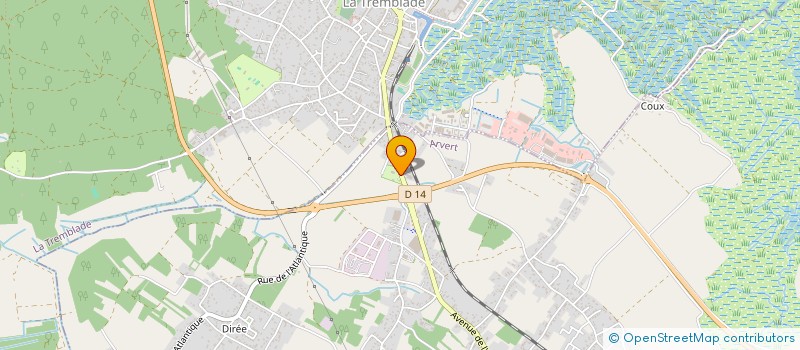 localisation de l'entreprise HIPPO-CAMP  ARVERT