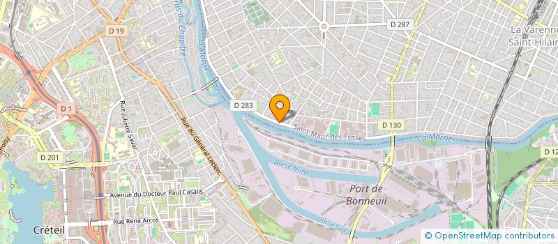 localisation de l'entreprise HIPPO CAMPE 3 à SAINT-MAUR-DES-FOSSES