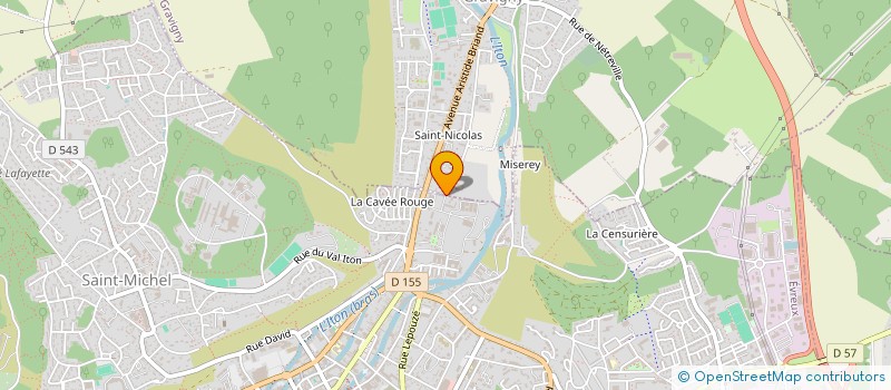 localisation de l'entreprise HIPPO ECOLE  EVREUX