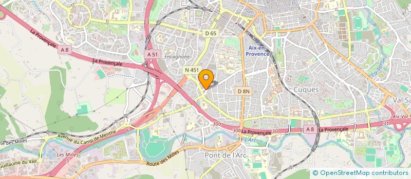 localisation de l'entreprise HIPPO SARL à AIX-EN-PROVENCE