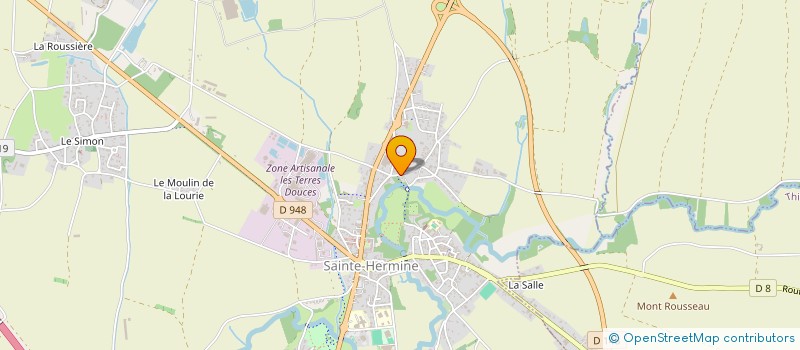 localisation de l'entreprise HIPPO TAM TAM à LA GAUBRETIERE