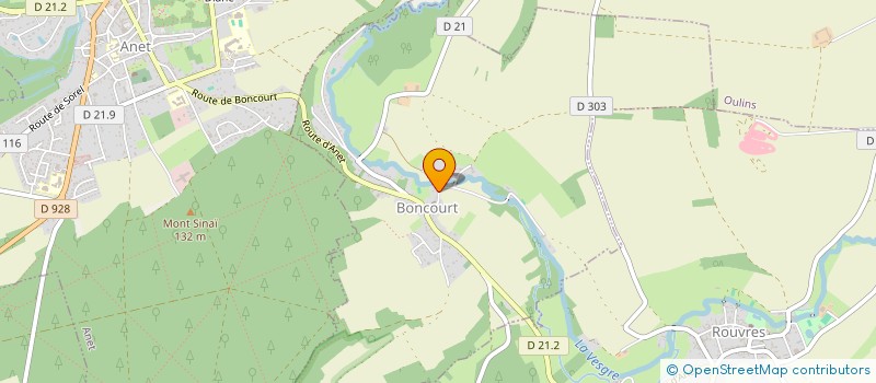 localisation de l'entreprise HIPPO TENDRE 78 à BONCOURT