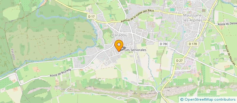 localisation de l'entreprise HIPPOCAMPE  PARADOU