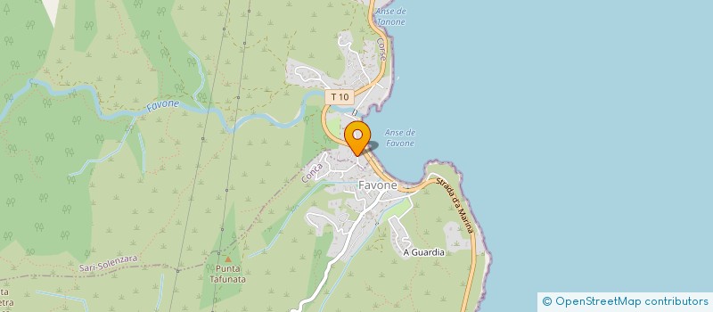 localisation de l'entreprise HIPPOCAMPE  SARI SOLENZARA