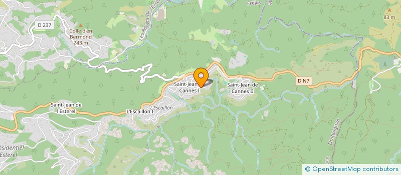 localisation de l'entreprise HIPPOCAMPE à FREJUS