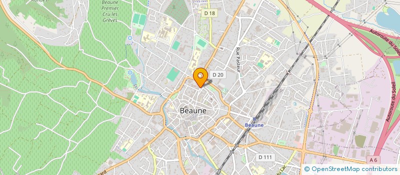 localisation de l'entreprise HIPPOCAMPE  BEAUNE