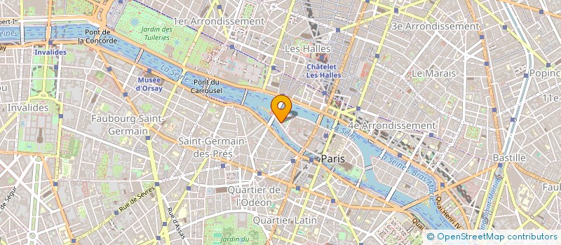 localisation de l'entreprise HIPPOCAMPE AGENCY à PARIS
