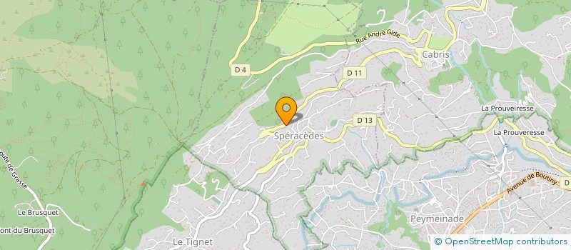 localisation de l'entreprise HIPPOCAMPE & COCCINELLE  SPERACEDES