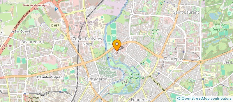 localisation de l'entreprise HIPPOCAMPE LIVE  RENNES