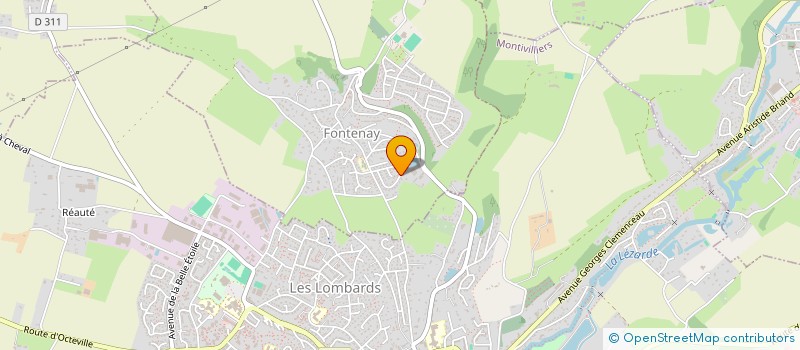 localisation de l'entreprise HIPPOCAMPUS à FONTENAY