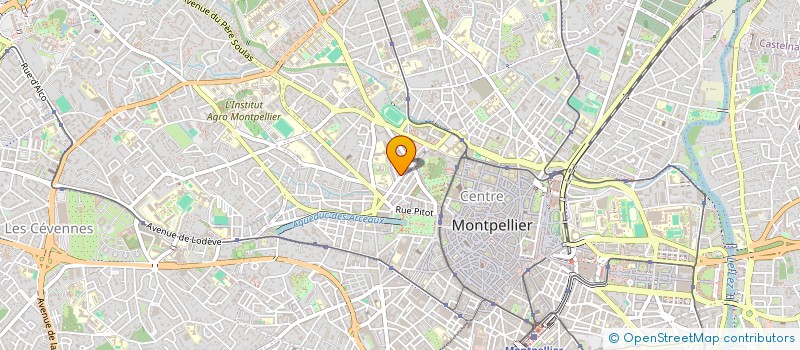 localisation de l'entreprise HIPPOCRATE à MONTPELLIER