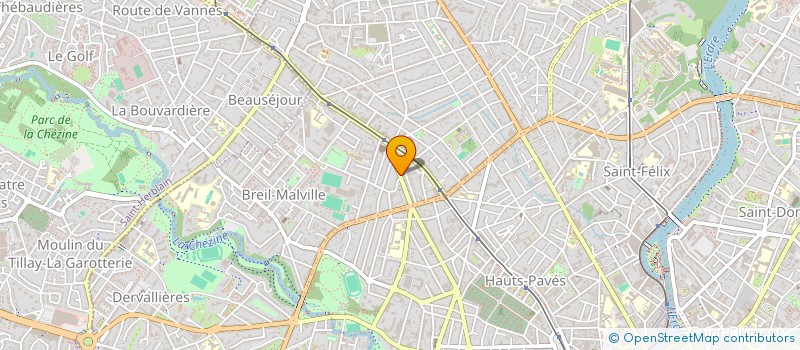 localisation de l'entreprise HIPPOCRATE à NANTES