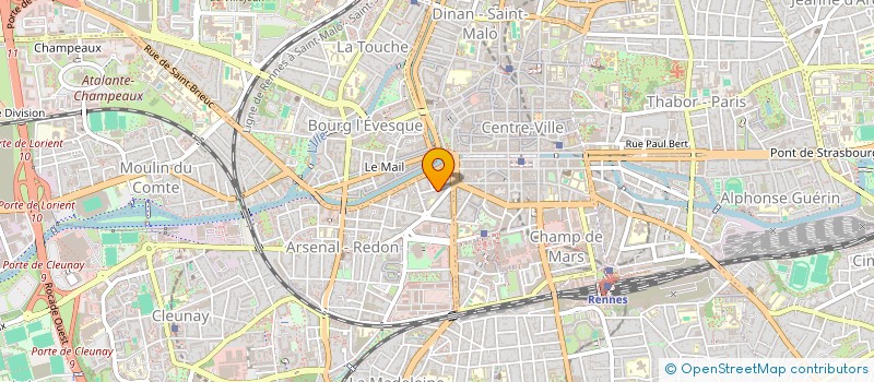 localisation de l'entreprise HIPPOCRATE DEVELOPPEMENT à RENNES
