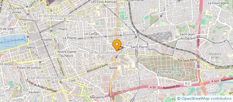 localisation de l'entreprise HIPPOCRATE SERVICES ET RECRUTEMENTS à MARSEILLE